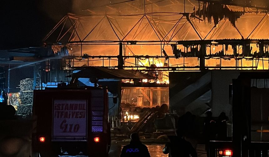 Sinop’ta ahşap fabrikasında yangın çıktı