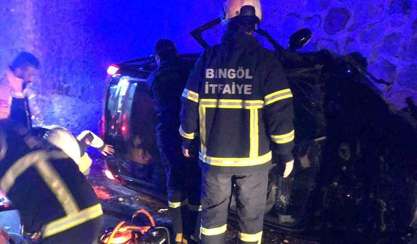 Bingöl'de trafik kazası: 2 ölü