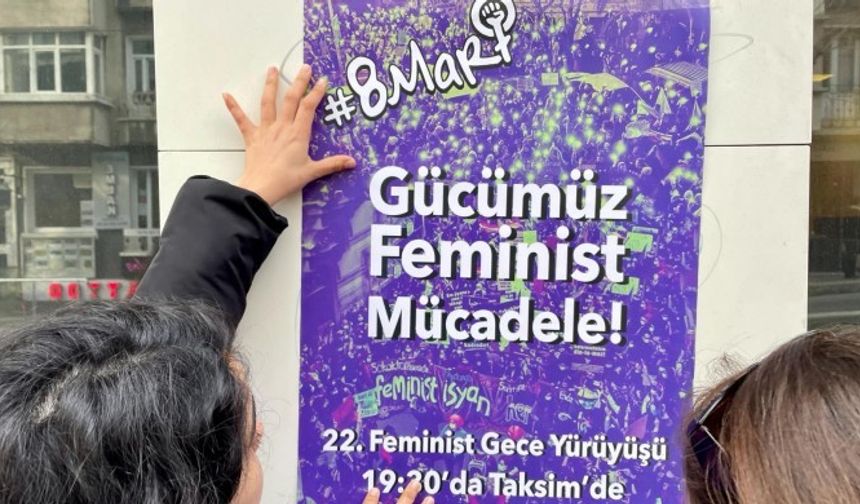 Kadınlar 22’nci Feminist Gece Yürüyüşü’ne hazırlanıyor