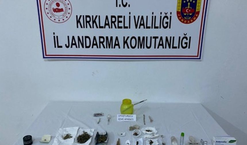 Kırklareli'nde uyuşturucu operasyonunda 13 şüpheli yakalandı