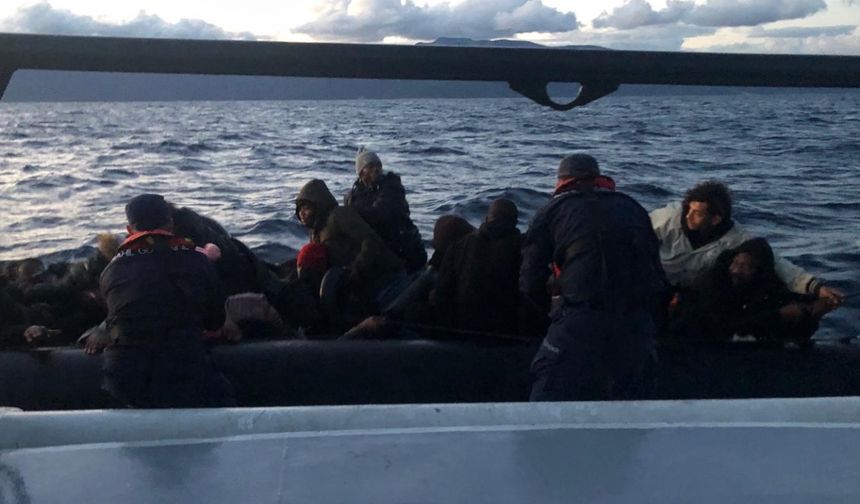 Muğla açıklarında 31 göçmen yakalandı