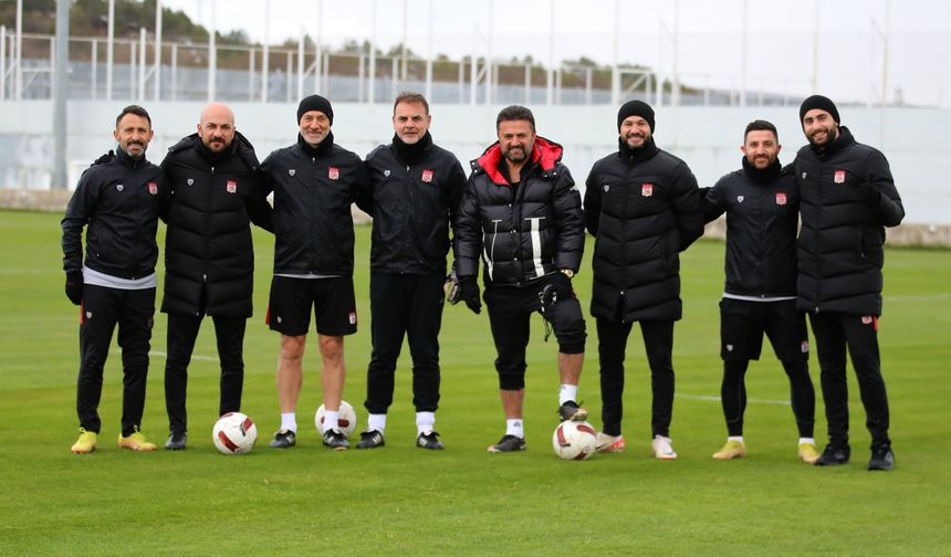 Sivasspor, Fatih Karagümrük maçının hazırlıklarına devam ediyor