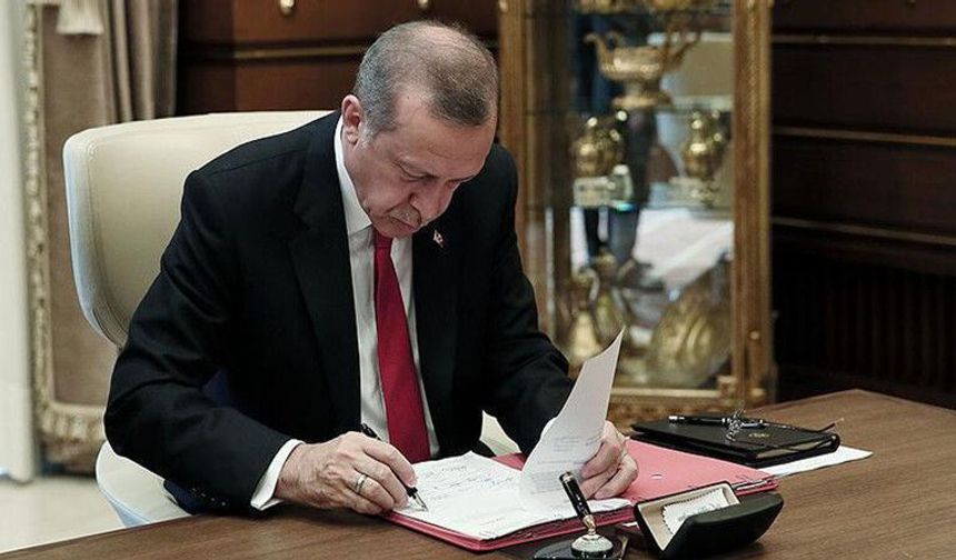 Erdoğan'dan atama ve görevden alma kararları