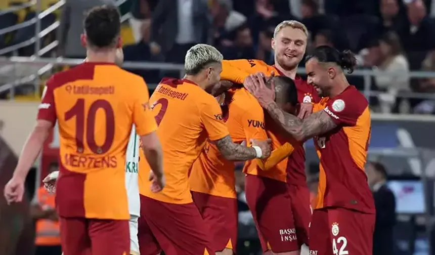 Galatasaray, Alanyaspor'u deplasmanda farklı yendi