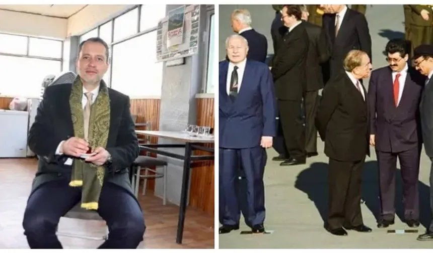 YRP'den, Erdoğan'ın Fatih Erbakan'ı çaya çağırmamasına fotoğraflı gönderme
