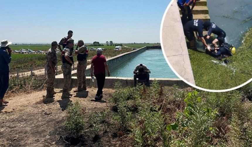 Urfa'da sulama kanalında cansız beden bulundu