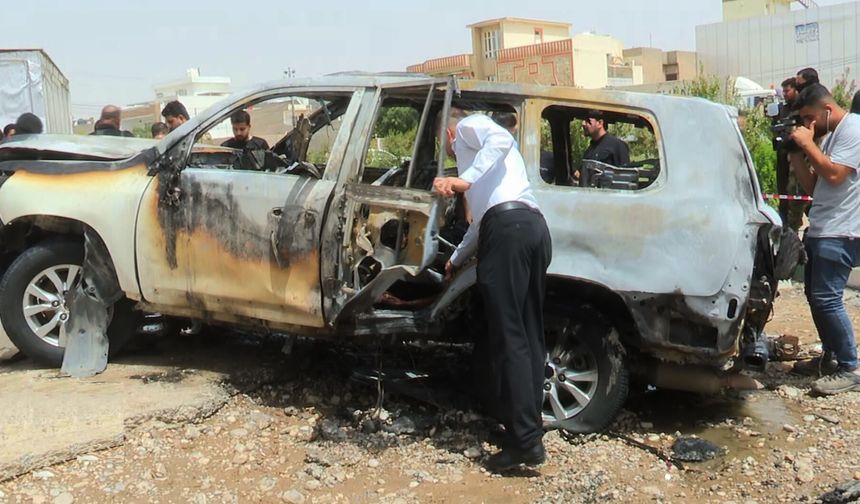 Süleymaniye’de KDP yetkilisine ait otomobilde patlama