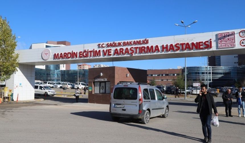 Artuklu'da şehir hastanesi inşaatında iş cinayeti