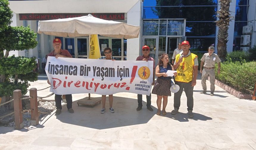 BES Antalya Şube: Mücadeleyle kazandığımız haklarımızdan vazgeçmeyeceğiz!
