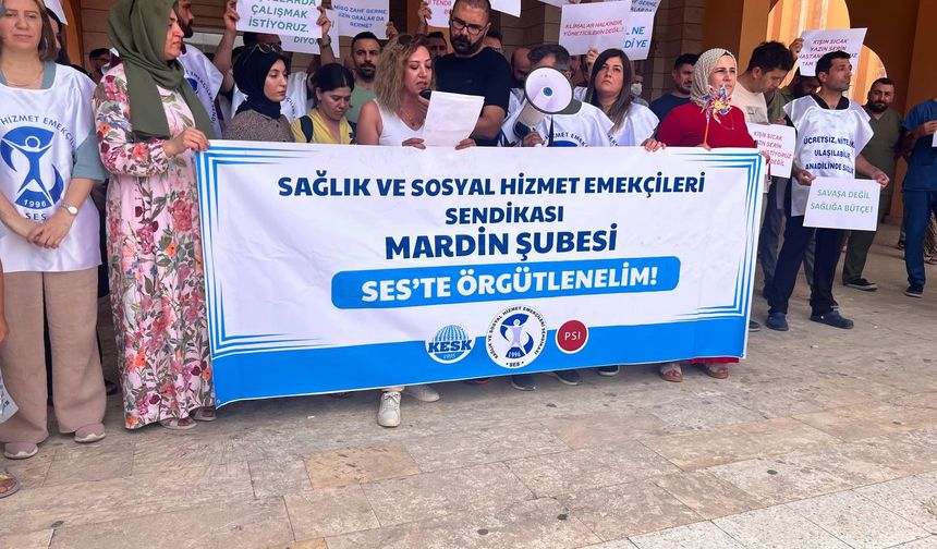 SES Mardin Şubesi: Hastanede soğutma sistemi çalışmıyor