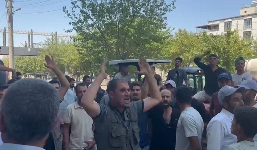 Urfa'da Çiftçilerden DEDAŞ protestosu