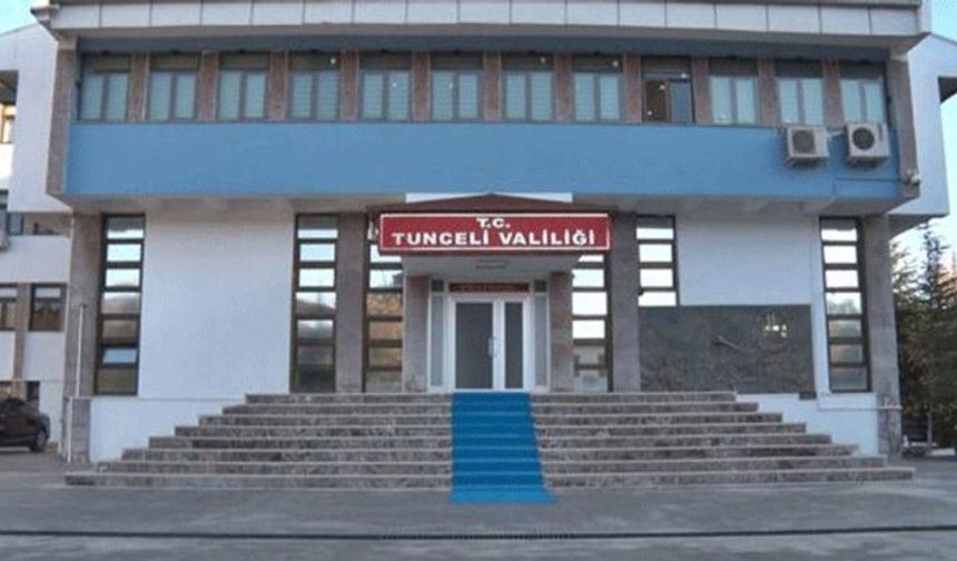 Dersim’de 5 günlük eylem  ve etkinlik yasağı getirildi