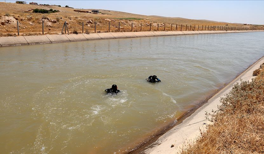 Şanlıurfa'daki sulama kanalında kaybolan 2 çocuktan birinin cesedine ulaşıldı