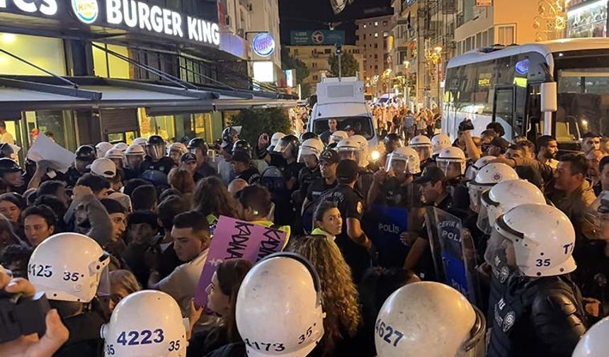 Hayvan katliamını protesto edenlere abluka!