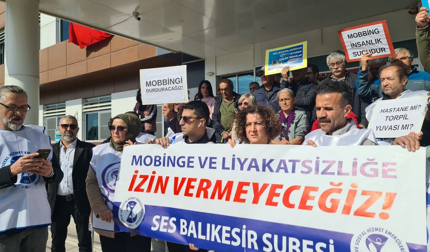 Havran Devlet Hastanesi’nde sağlık çalışanlarına mobbing iddiası