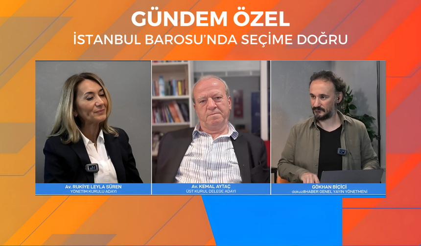 İstanbul Barosu'nda Değişim Nasıl Olacak? | Konuklar: Av. Rukiye Leyla Süren - Av. Kemal Aytaç