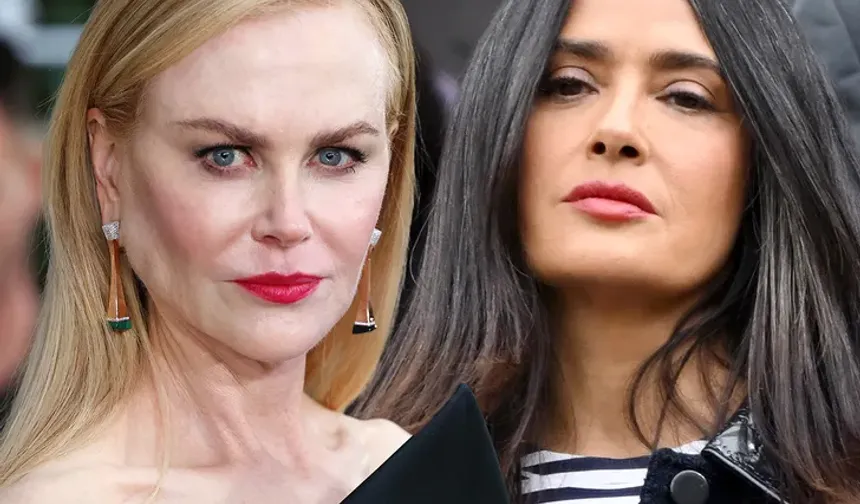 Nicole Kidman ve Salma Hayek arasında gerginlik