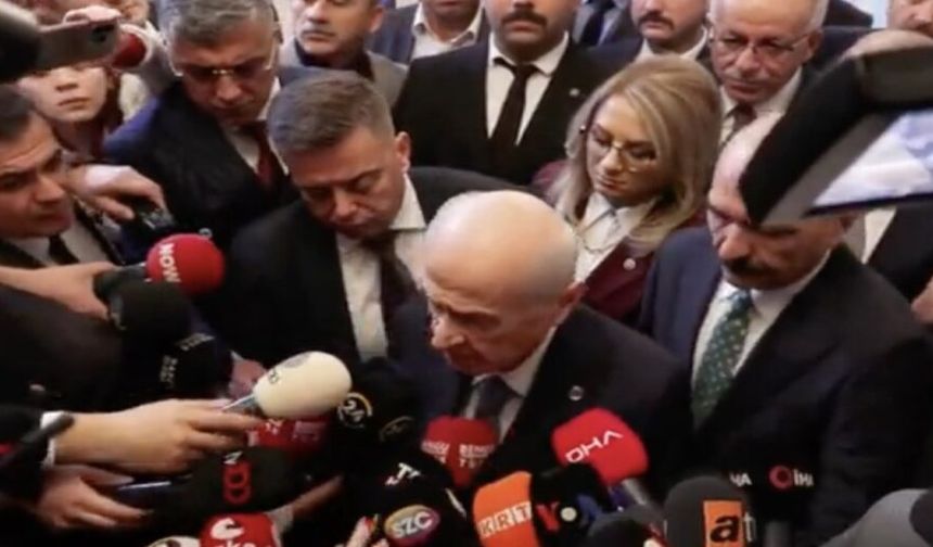 Devlet Bahçeli, genç teğmenlerin ihraç talebi hakkında konuştu: Karara saygı duyuyorum