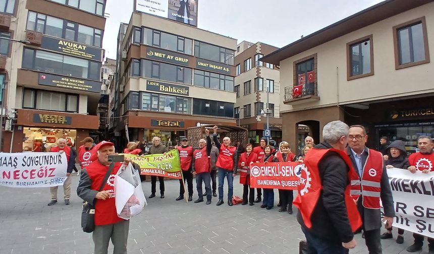 Emekliler açlık sınırında: DİSK'ten örgütlenme çağrısı