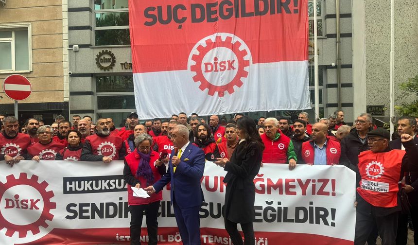 DİSK’ten gözaltılara ilişkin açıklama: Amaç asgari ücret sürecine girerken DİSK’in sesini kısmaktır