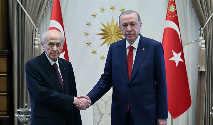 Erdoğan ve Bahçeli Öcalan çağrısı sonrası ilk kez görüşmüşlerdi, MHP'den yeni açıklama geldi