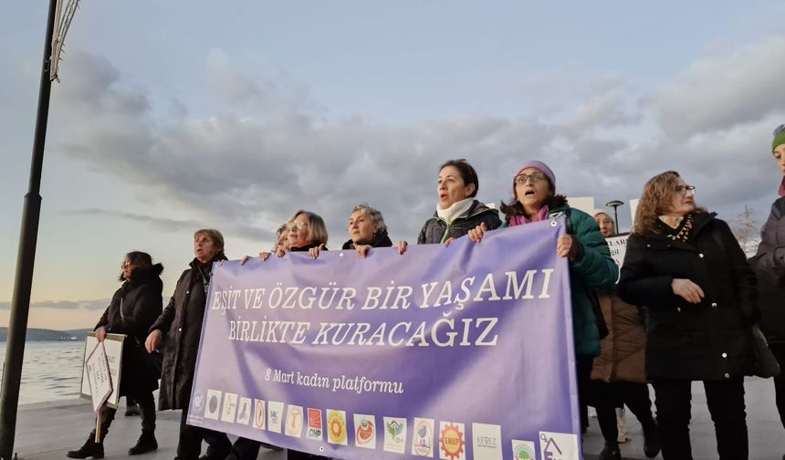 Çanakkale’de kadınlar meydanlarda: Haklarımız ve hayatlarımız için mücadeleden vazgeçmeyeceğiz!