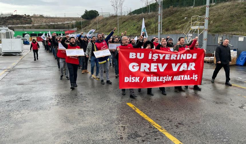 Green Transfo Energy’de 263 metal işçisi greve başladı