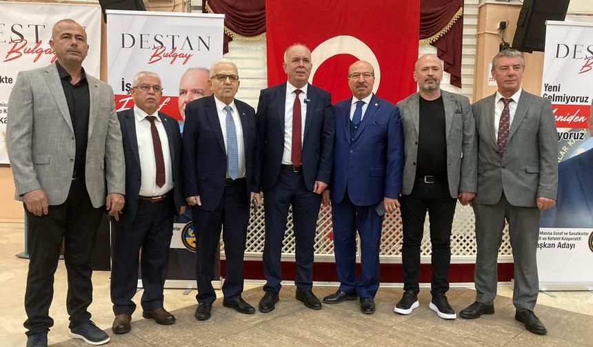 MESKOP Başkanı Bulgay’dan coşkulu adaylık açıklaması