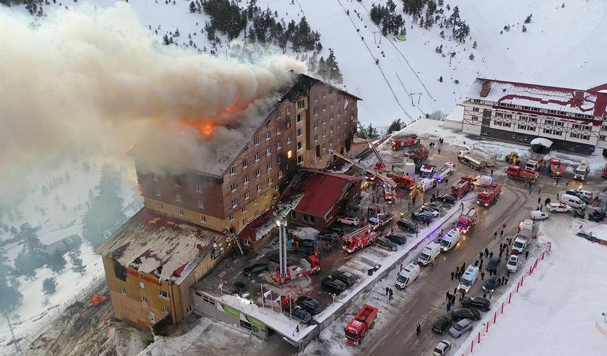 Bolu'daki yangın faciasında aynı aileden 14 kişi hayatını kaybetti