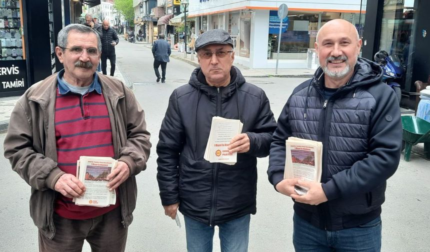 Emek Partisi Ordu il ve ilçe örgütleri 1 Mayıs’a çağrı yaptı