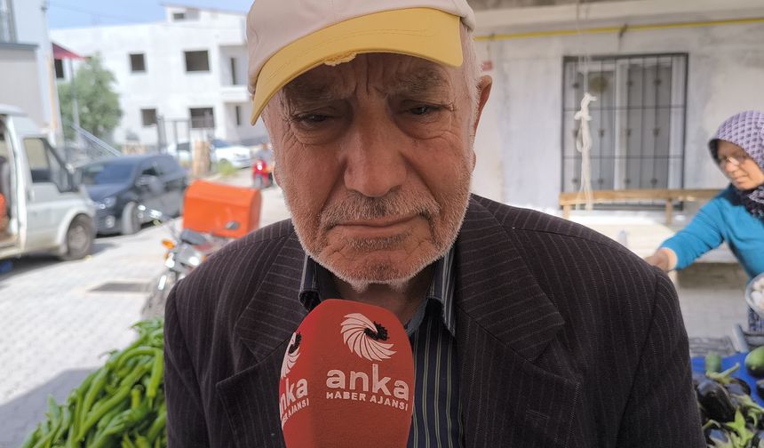 Emekli vatandaş: Çileğin kilosu 100 lira, yiyemeyiz. Bakıp geçiyorum