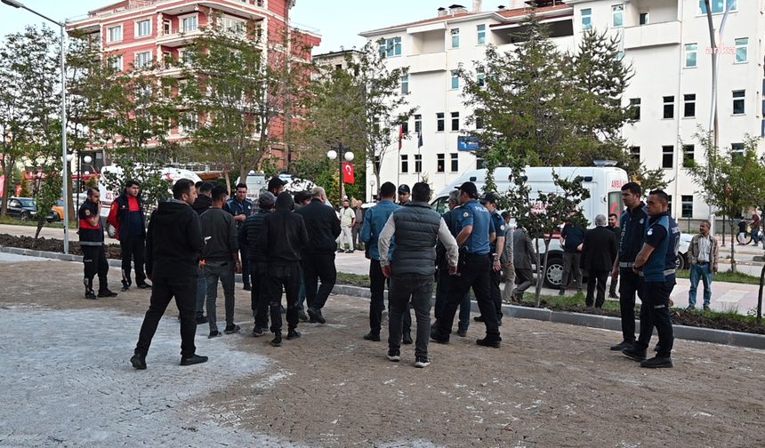 Yozgat'ta TOKİ'de eylem