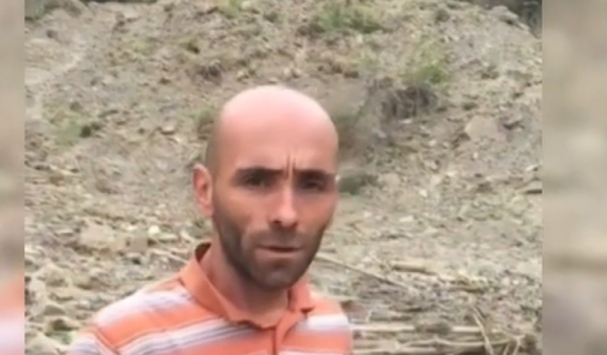 Sinop Çakırköyü Dede Mahallesi sakini: 4 ay önce meydana gelen heyelan nedeniyle yolumuz hala kapalı