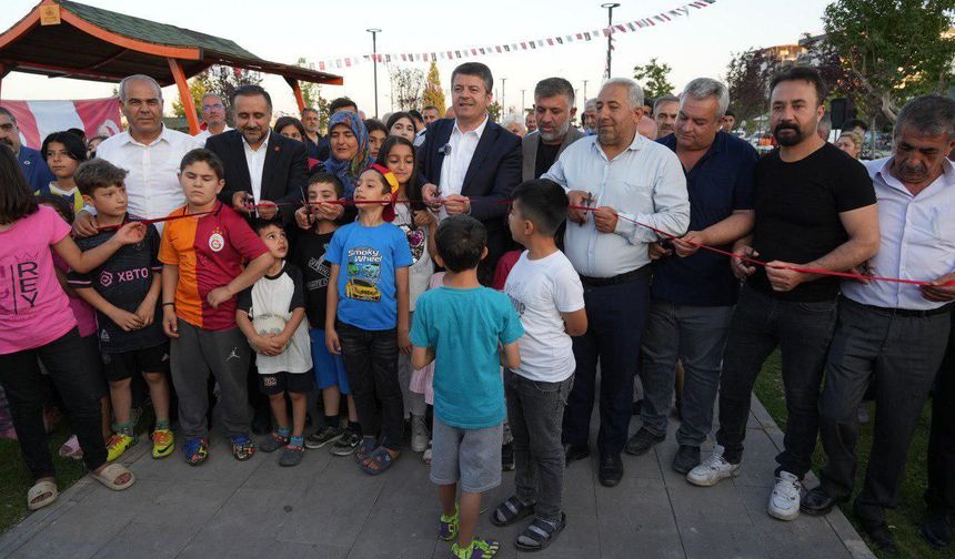 Her 2 ayda 1 yeni nefes alanı: Başkan Tutdere İle Adıyaman’a 20 bin metrekareye yakın yeşil alan kazandırıldı