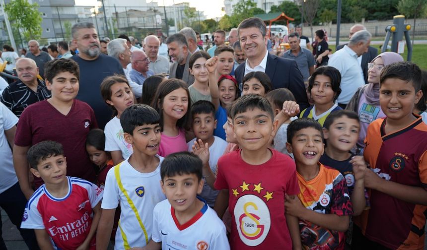 Adıyaman Belediyesi’nden Sümerevler’e bayram hediyesi: Sümer Park hizmete açıldı