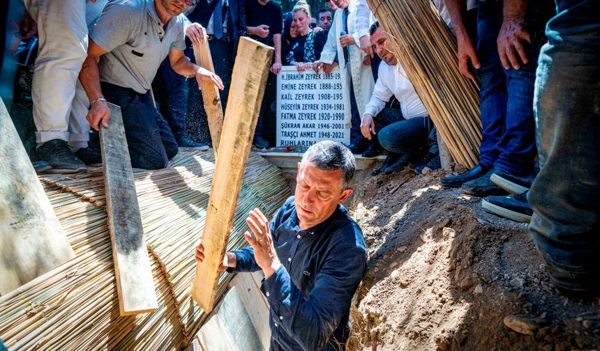 Özgür Özel'den yol arkadaşı Ferdi Zeyrek'e son görev