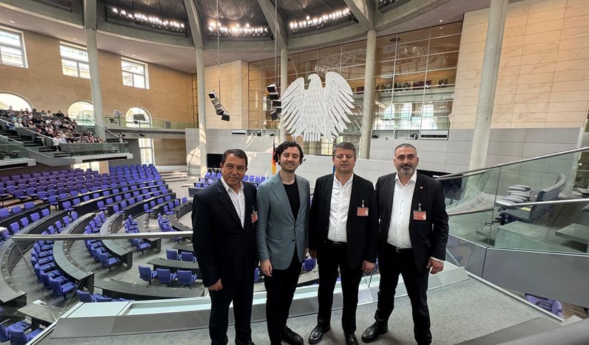 Başkan Tutdere Berlin’de Uluslararası Temaslarda Bulundu