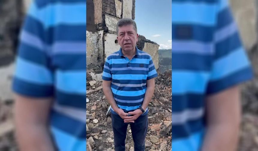 Yaşar Tüzün'den, orman yangınından etkilenen Bilecik'teki 14 köyün afet kapsamına alınması çağrısı