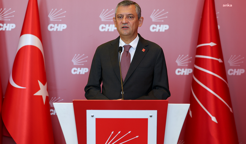 Özgür Özel’den komisyon açıklaması: Bugün toplantı açık, bundan sonra da açık