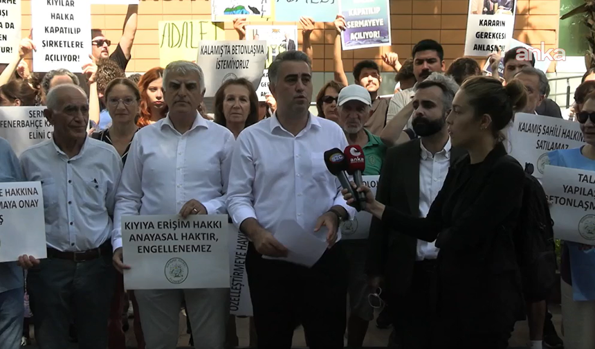 Kalamış Marina ÇED toplantısı yurttaşların tepkisiyle iptal edildi