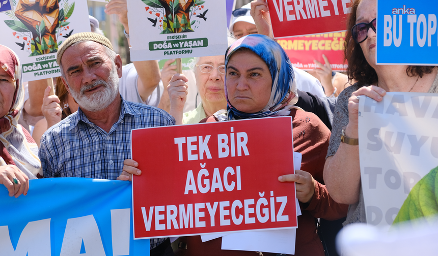 Eskişehir'de madene karşı direniş