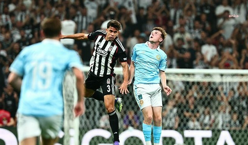 Beşiktaş, St Patrick'i 3-2 yenerek tur atladı