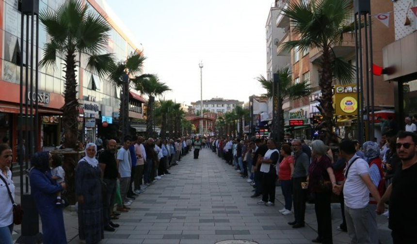 DEM'den İstanbul'da "Barış için zincir eyleminde buluşuyoruz" eylemi