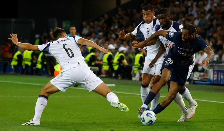 PSG, UEFA Süper Kupa'nın sahibi