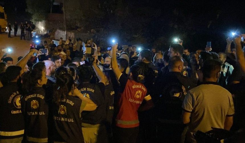 Topağacı Mahallesi’nde polis müdahalesi: Basın açıklaması sonrası yürüyüşe engel