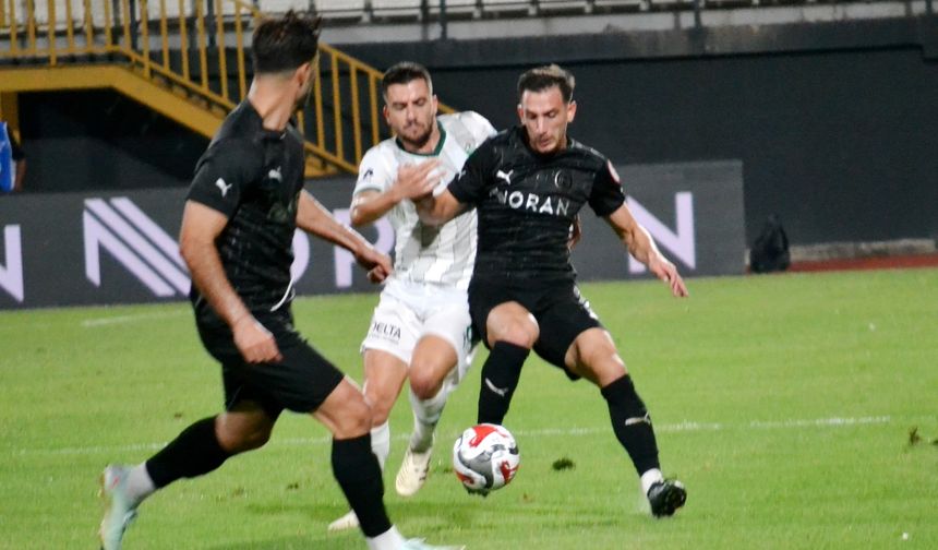 Manisa FK bir puana razı oldu