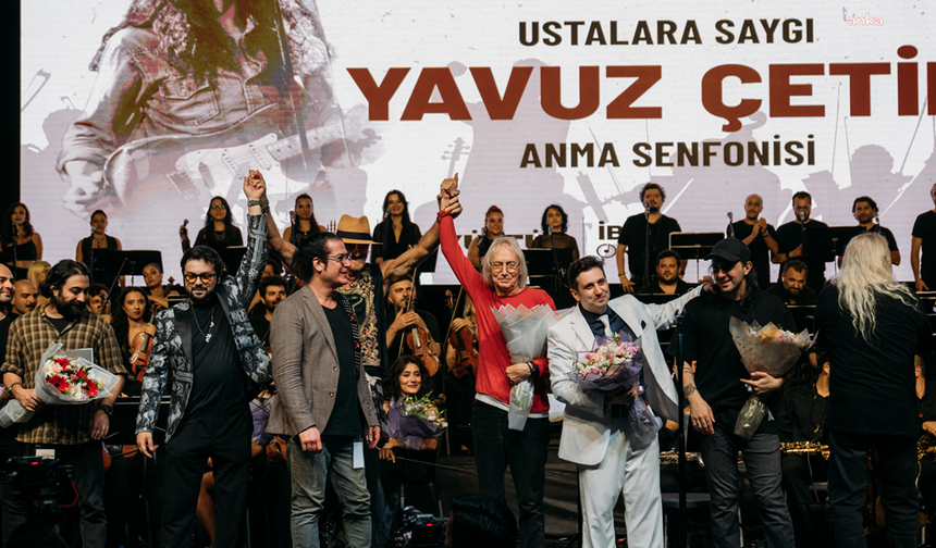 Yavuz Çetin için anma konseri düzenlendi