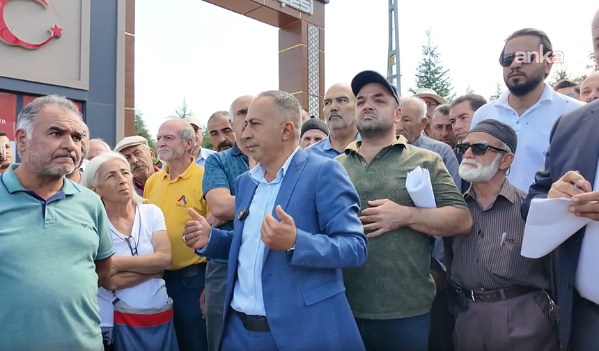 Malatya Doğanşehir'de imar planına tepki