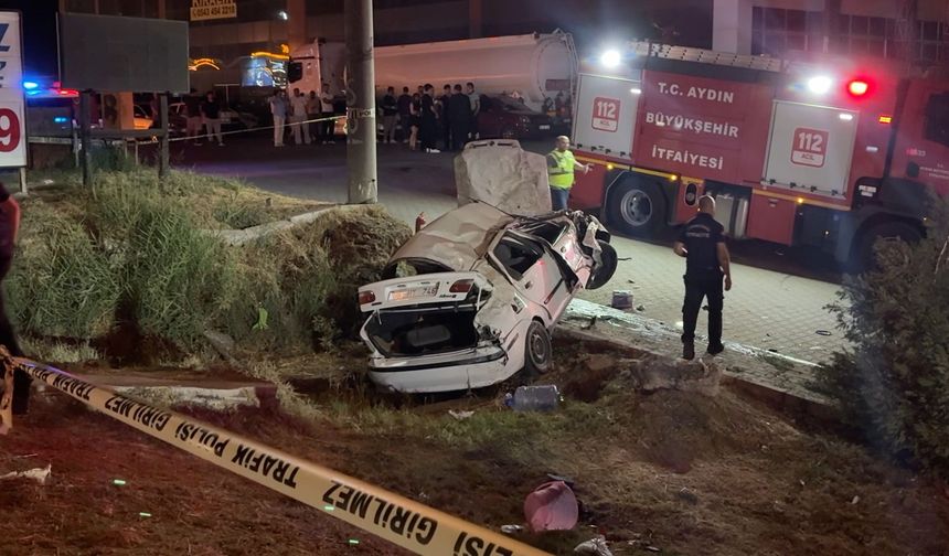 Aydın'da zincirleme kaza: 1 ölü