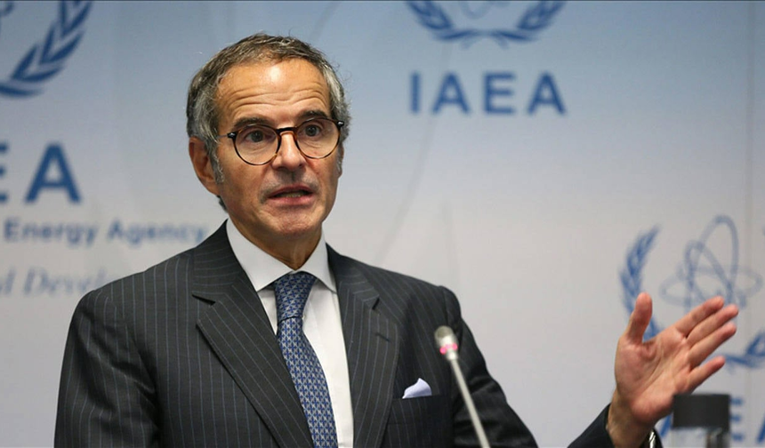 UAEA Başkanı Grossi, İran Dışişleri Bakanı Arakçi ile Cenevre görüşmeleri öncesinde bir araya geldi